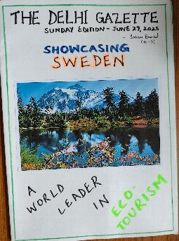 English - Poster Making on Eco Tourism