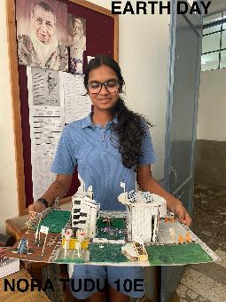 SST - Earth Day celebrations through illustrations and Model Making