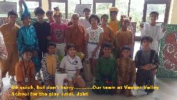 Play participants at Vasant Velly School